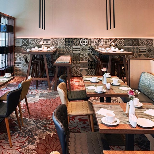 The new  restaurant of Mercure Hotel Berlin