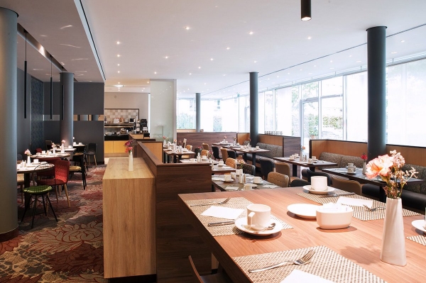 The new  restaurant of Mercure Hotel Berlin